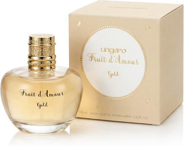 Emanuel Ungaro Fruit d'Amour Gold Eau de Toilette, 100 ml, Damen - Bild 1