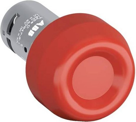 ABB CP6-10R-20 Drucktaster tastend rot aus Kunststoff IP67/IP69K - Bild 1