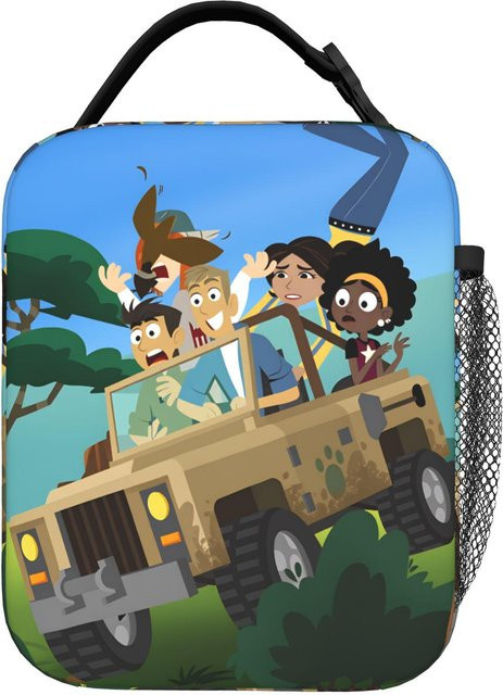 Fancy Style Studio Wilds Kratts Brottasche Isolierte Thermische Lunchtasche für Erwachsene in Multicolour - Bild 1