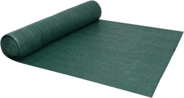 vidaXL Sichtschutznetz Zaunblende aus HDPE in Grün, Breite: 1,2 m, Länge: 50 m - Bild 1