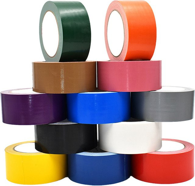 TFAAI Selbstklebendes Gewebeband in Mehrfarbig, wasserdicht und robust, Breite: 4,8 cm, Länge: 10 m - Bild 1