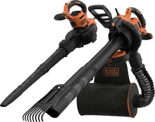 Black & Decker BEBLV301-QS Elektro Laubsauger, Laubbläser und Laubhäcksler mit 3000 W und 230V - Bild 1