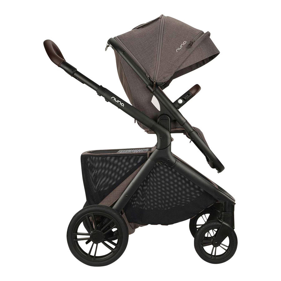 Nuna Kombikinderwagen DEMI icon in Braun mit Kunstleder und Merino - Bild 2