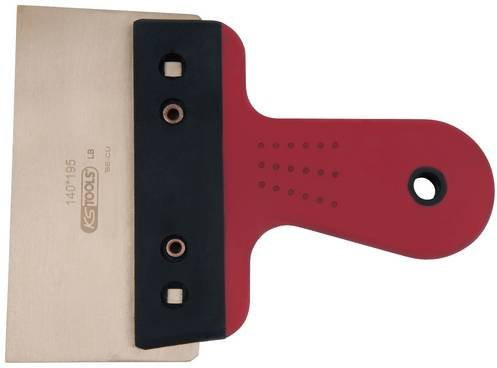 KS Tools BRONZEplus Breitspachtel mit Messingblatt, Breite: 12,0 cm - Bild 1