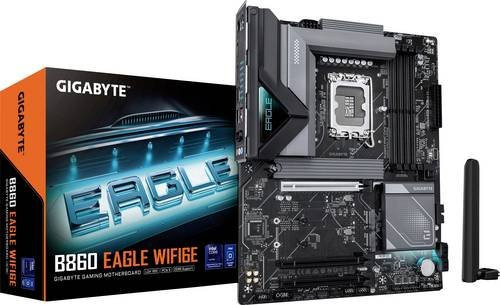 Gigabyte B860 EAGLE WIFI6E Mainboard LGA1851 ATX DDR5 Schwarz - Bild 1
