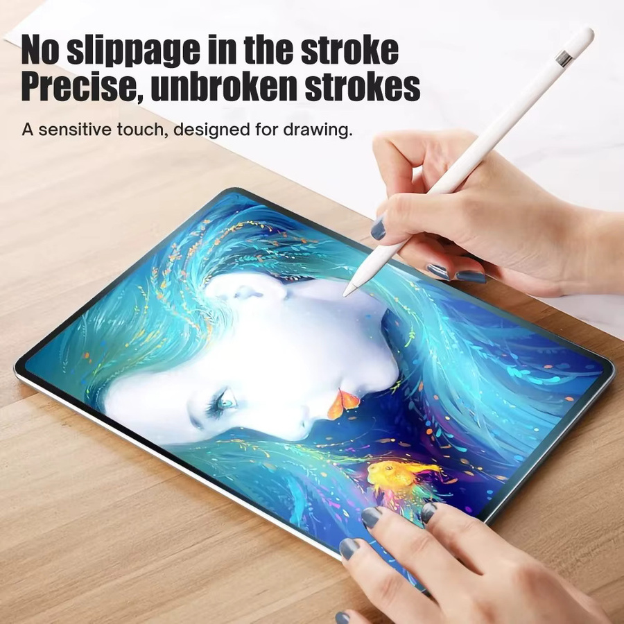 Mattierte Papiergefühl Displayschutzfolie für Samsung Galaxy Tab S6 Lite, A8, A7 Lite, S9, S8, S7, S6, S5e, A 10,1 und A 10,5 zum Zeichnen und Schreiben - Bild 4