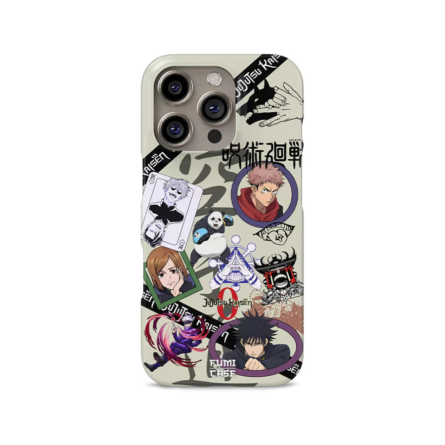 Bandai Jujutsu Kaisen Handyhülle für iPhone in Multicolor mit doppelschichtiger Rückabdeckung - Bild 3