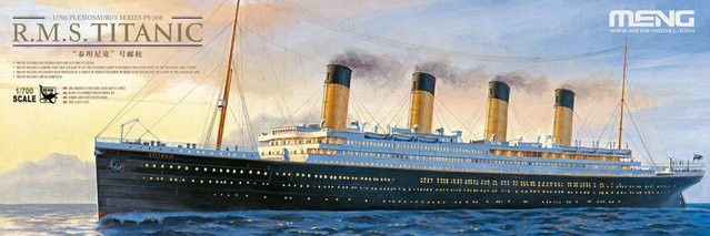 MENG Models Titanic, Schiff, Schwarz - Bild 1