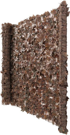 PROREGAL Balkonsichtschutz Ahorn in Braun, blickdichter Sichtschutz für den Zaun, H x B x T: 150 x 500 x 1 cm
