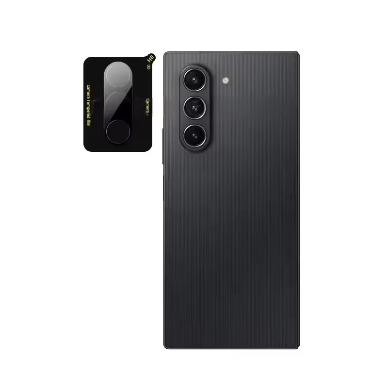 Samsung Galaxy Z Fold 7 6 5 Kamera Schutzfolie aus gehärtetem Glas, transparent, 3D Anti-Scratch Objektivschutz - Bild 2