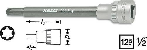 Hazet Steckschlüssel-Bit-Einsatz 1/2 12,5 mm T40 in Silber - Bild 1