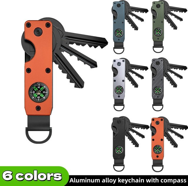 KeySmart Schlüsselanhänger, multifunktionaler Schlüsselhalter, Unisex - Bild 1