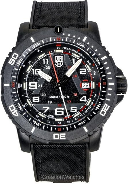 Luminox Taucheruhr, Quarz, Kautschuk, Schwarz, Herren - Bild 1