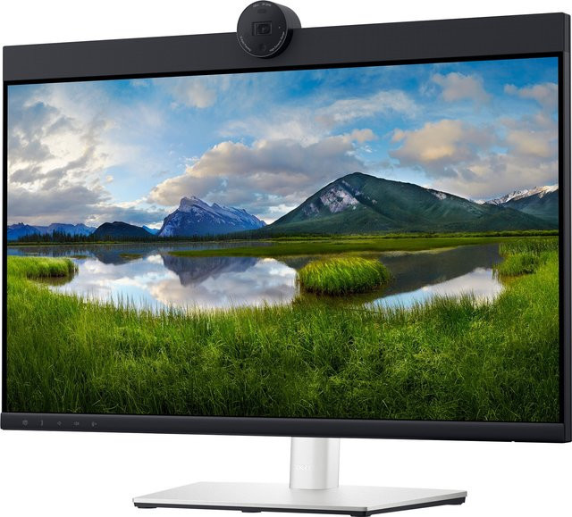 Dell P2424HEB Video Conferencing Monitor, 61 cm (24 Zoll), Full HD IPS Display, Schwarz, HDMI, DisplayPort, USB-C, mit Lautsprechern - Bild 1