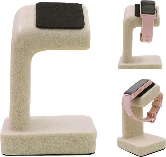 CHIICSMART Uhrenhalter, Kunstharz, Schwarz, C-Form - Bild 1