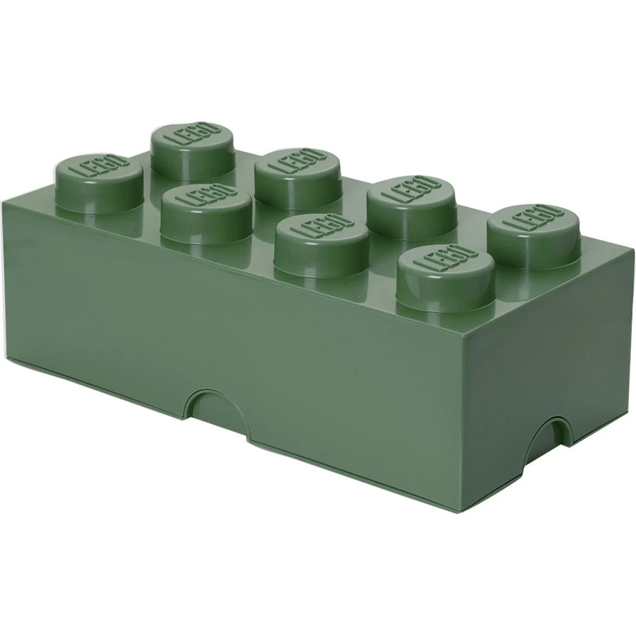 LEGO Storage Brick 8 Aufbewahrungsbox sandgrün - Bild 1