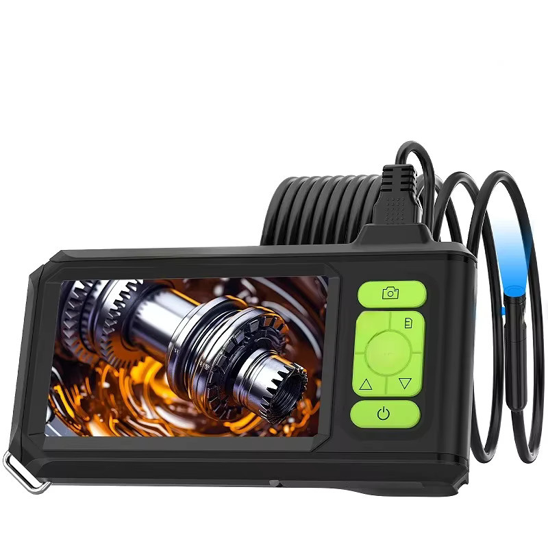 Endoskop Video USB Kamera mit 4,3 Zoll IPS Bildschirm, HD1080P Auflösung, 5,0 MP Autofokus und Single Dual Triple Objektiv in Schwarz - Bild 5