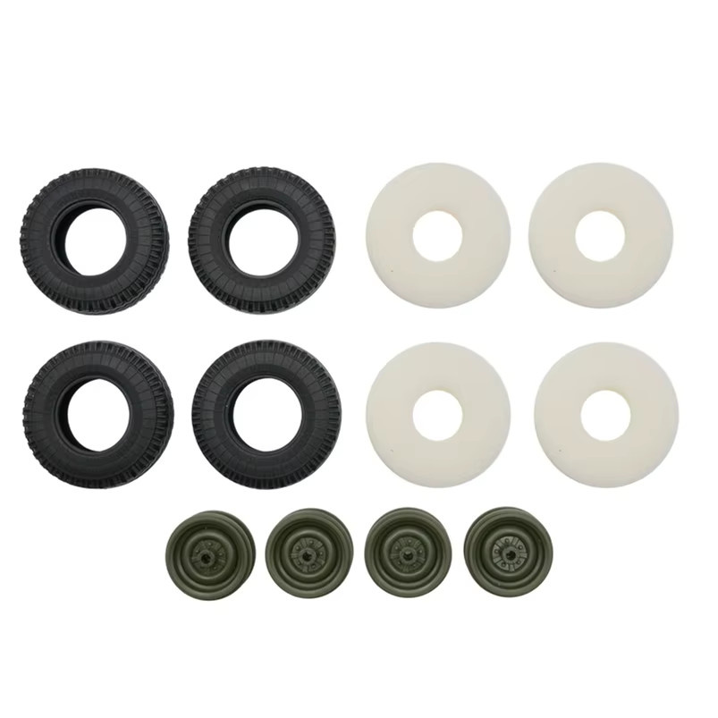 WPL C84 C94 Gummireifen, 4-teiliges Set, RC Auto Ersatzteile, Zubehör - Bild 2
