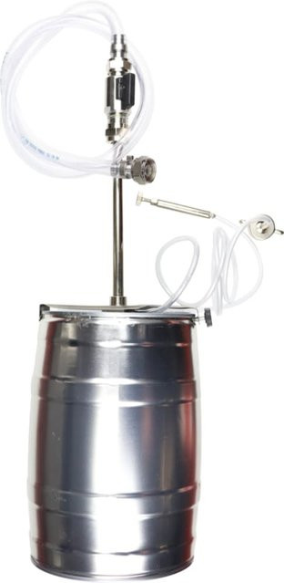 ich-zapfe Füllgerät für 5 Liter Partyfass aus Edelstahl in Silber - Bild 1