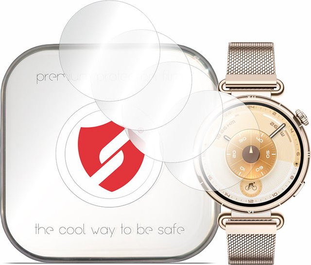 Smart Protection Schutzfolie für Huawei Watch GT 6 41mm, 4 Stück Set, Kunststoff - Bild 1