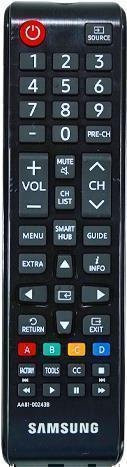 Samsung TM1240A Fernbedienung in Schwarz für Samsung HG32NF690GF, HG40NF690GF, HG43NF690GF, HG43NF690UF, HG49NF690GF, HG50NF690UF (AA81-00243B) - Bild 1
