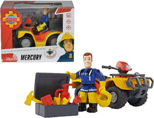 Simba Feuerwehrmann Sam Mercury-Quad mit Figur - Bild 1