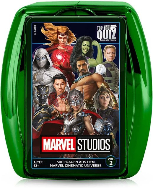 Winning Moves Marvel Top Trumps Quiz Volume 2, Quizspiel, ab 12 Jahren - Bild 1