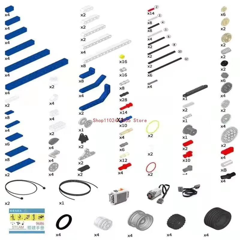 LEGO 9686-Lehrmittel-Set, Wissenschaft und Technologie, Lernspielzeug - Bild 3