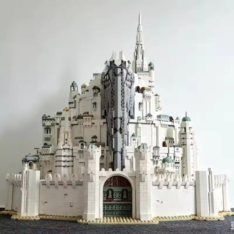Potdemiel Film-Modell White Castle Deko-Ornament in Weiß für den Schreibtisch - Bild 5
