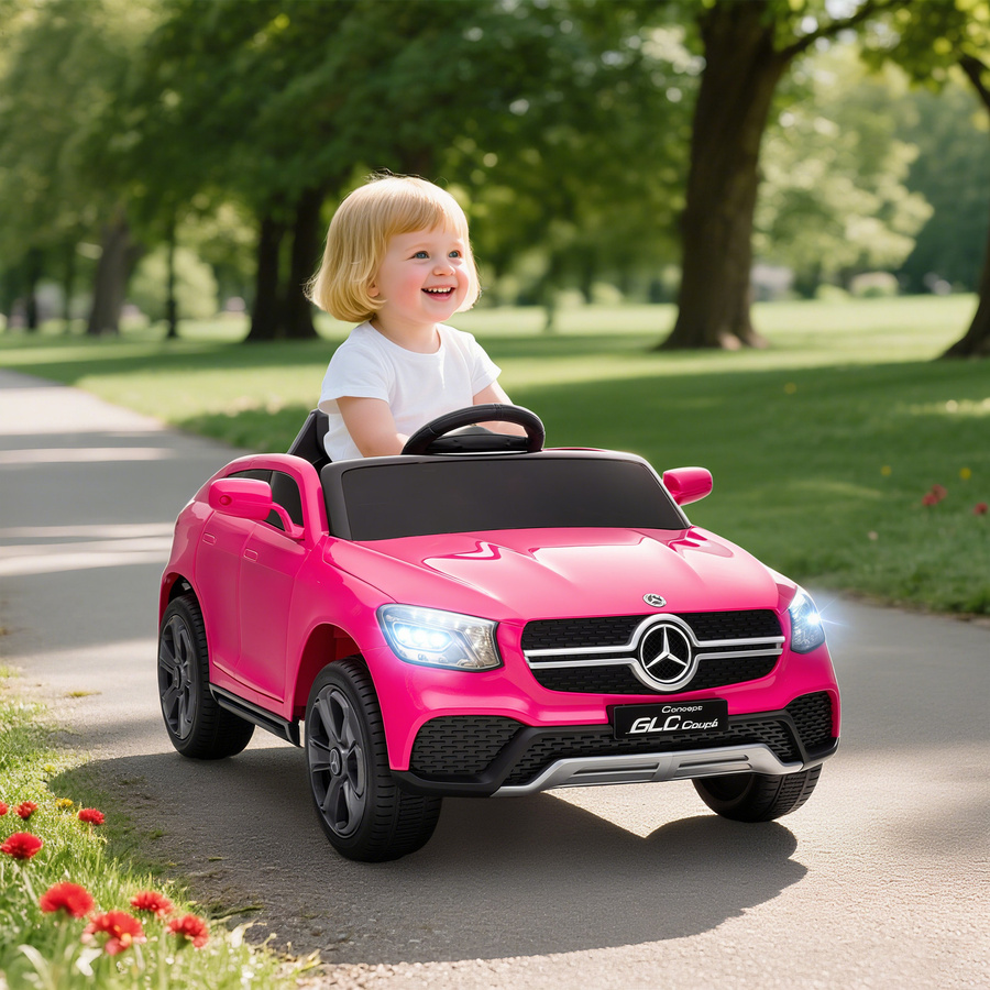 AIYAPLAY Kinder Elektroauto mit Fernbedienung Rosa für 3-6 Jahre - Bild 2