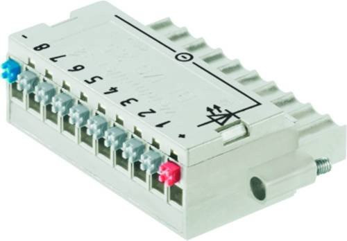 Weidmüller Buchsengehäuse-Kabel BL/SL, Polzahl 10, Grau, 20 Stück - Bild 1