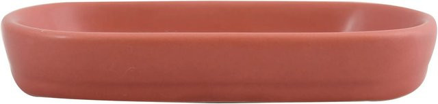 MSV Seifenschale Maonie aus Keramik in Terrakotta, B/T/H: 13,9 x 9 x 2,4 cm - Bild 1