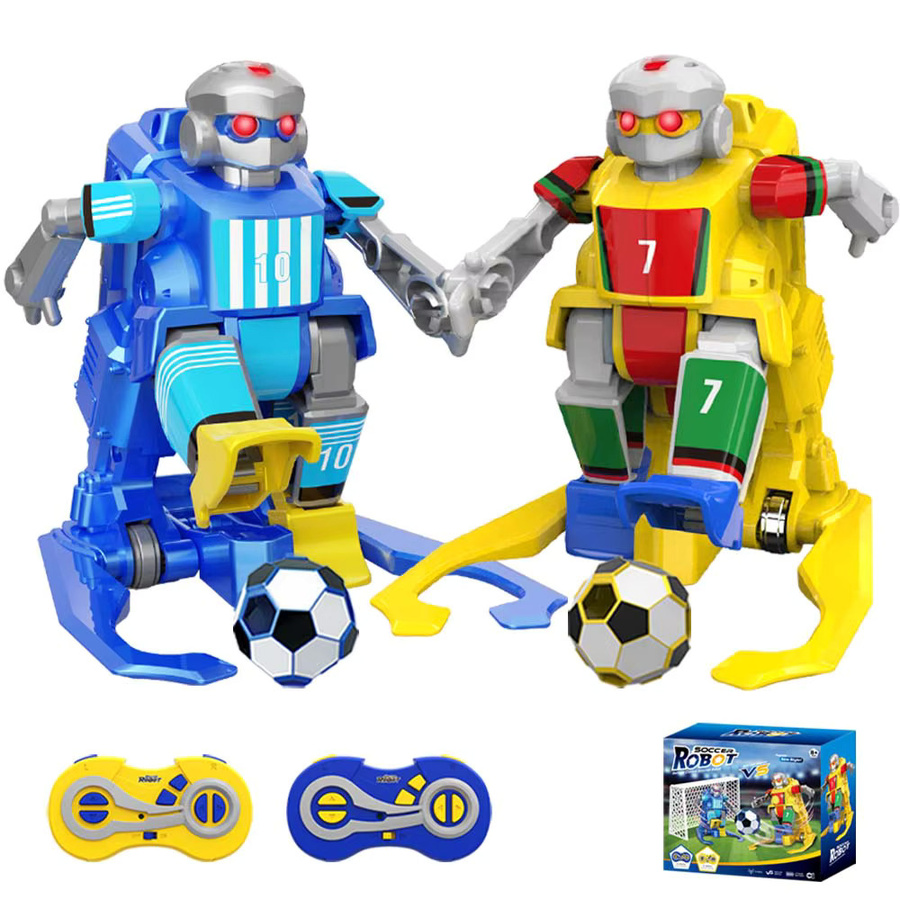 Teeggi RC Fußball-Roboter-Kampfspielzeug, 2-Spieler, mit LED-Licht - Bild 5