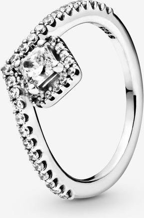 Wucifang Jewelry Ring, 925 Silber, Roségold, Kristall, Damen - Bild 1