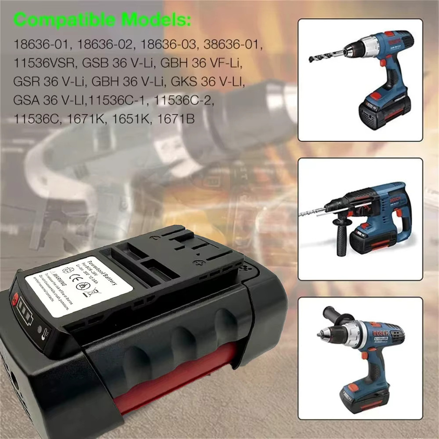 Bosch Li-Ion Akku 36V 12000mAh Schwarz - Bild 4