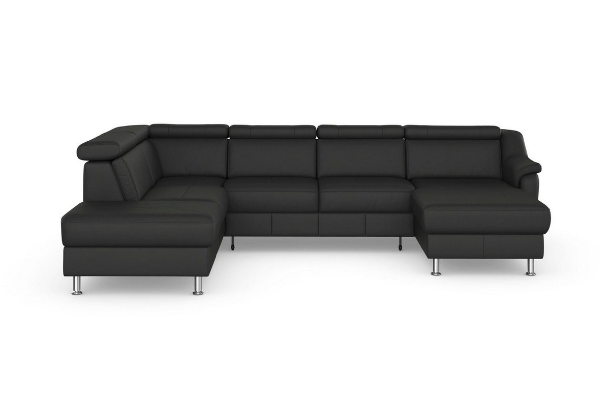 sit&more Wohnlandschaft Freetown in U-Form mit Kopfteilverstellung, Federkern und optionaler Schlaffunktion - Bild 1
