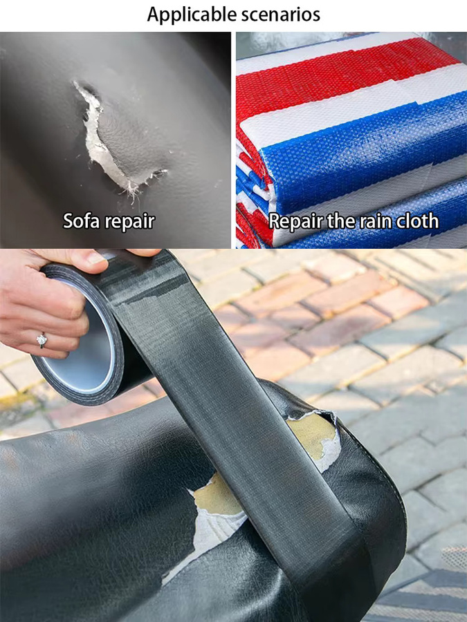 SEAMETAL Selbstklebendes Leder-Reparaturband für Autositze, Möbel, Taschen und Schuhe - Bild 7