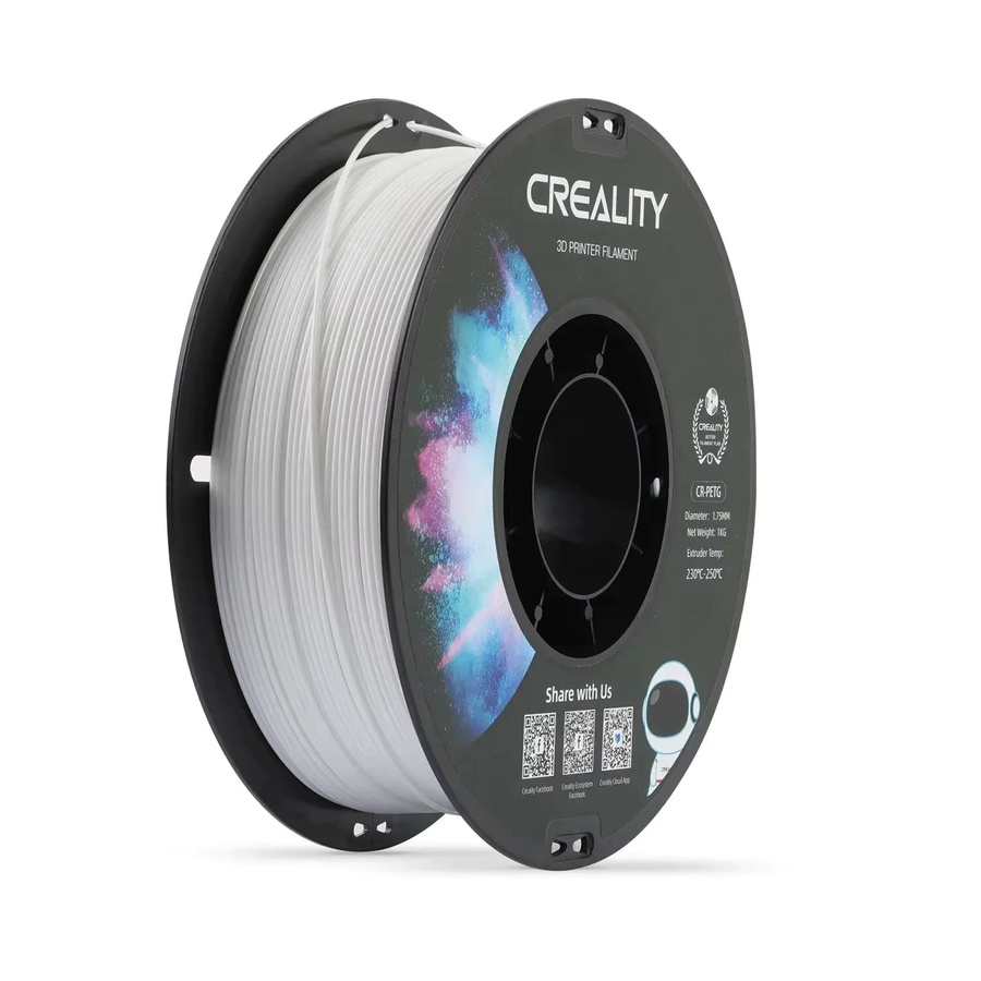 Creality CR-PETG Filament Weiß, 1,75 mm, 1,0 kg - Bild 2