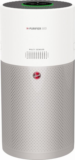 Hoover Luftreiniger HHP 50 CA 011 in Weiß, Silber und Grau mit HEPA H13 Filter, Aktivkohlefilter und App-Steuerung via WiFi und Bluetooth - Bild 1
