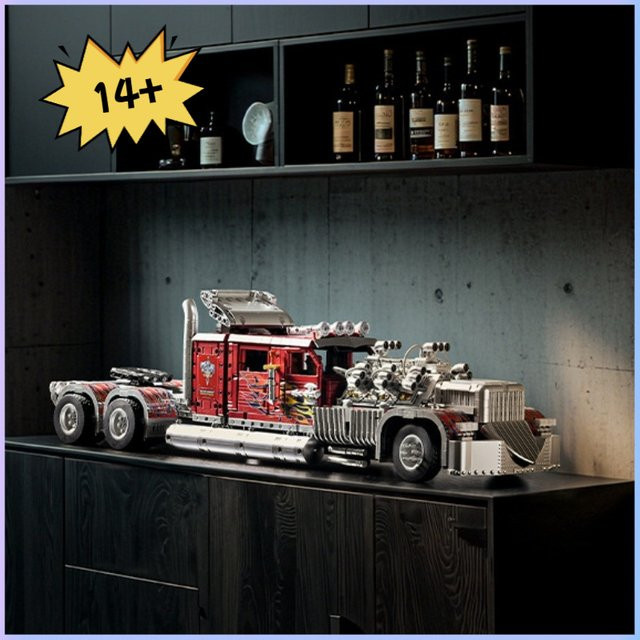 XMWL LKW-Modellbausteine, Zusammenbauspielzeug, 3485 Teile, ab 14 Jahren - Bild 1