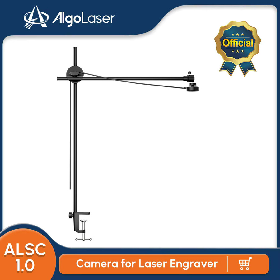 AlgoLaser Webcam für Lightburn zur Offline-Fernüberwachung und Positionierung für Lasergravierer, Schwarz - Bild 4