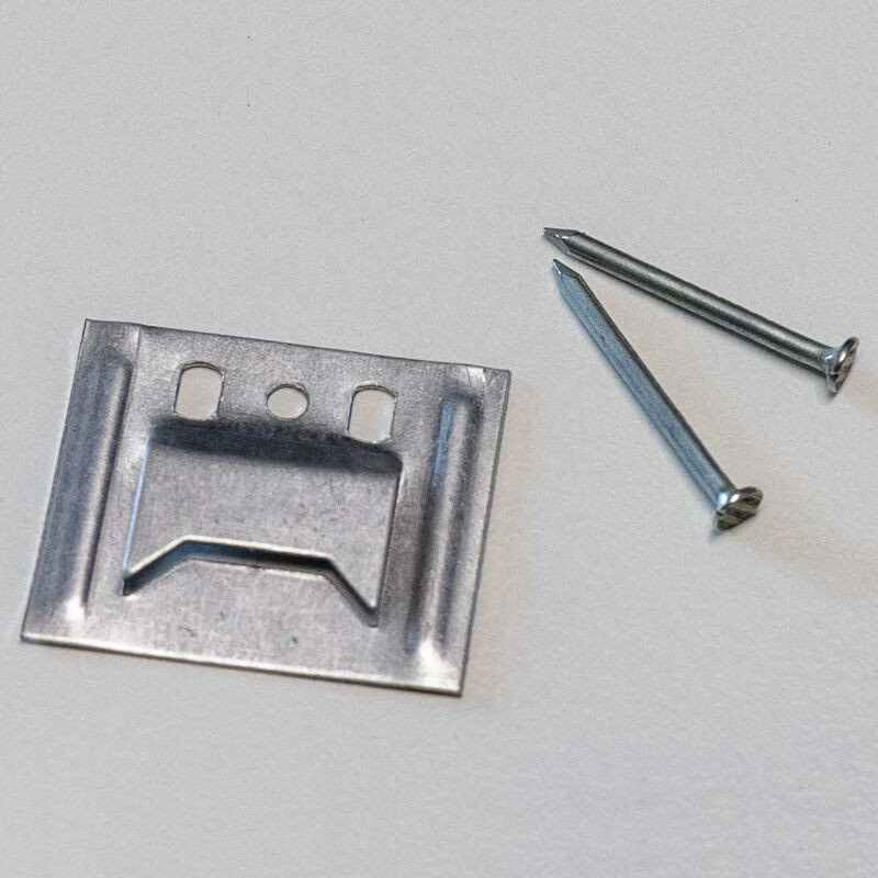 T&J Fugenkrallenset aus verzinktem Stahl, 1 mm, 100 Stück, Silber - Bild 1