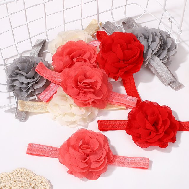 HAHAYL Stirnbänder Blumen, Knoten, Mädchen, Kinder - Bild 1