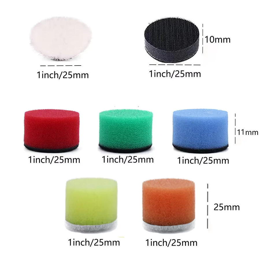 VIBRATITE 191-teiliges Nass- und Trockenschleifset mit Polierpads und Trägerplatte, Körnung 60 bis 10000, Multicolor, für Bohrer und Luftschleifer - Bild 2