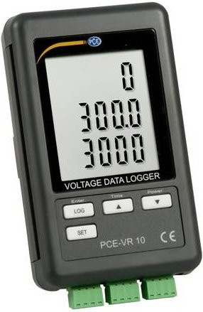 PCE Instruments Spannung Datenlogger PCE-VR 10 in Schwarz - Bild 1