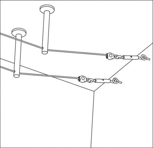 Paulmann Niedervolt-Seilsystem-Komponente Umlenker 2er Set in Chrom - Bild 1