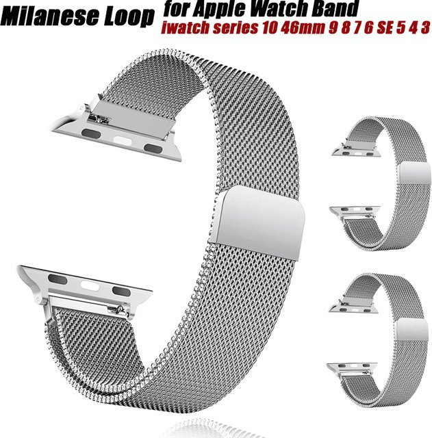 Splitter Milanese Loop Armband, Edelstahl, Silber, Unisex - Bild 1