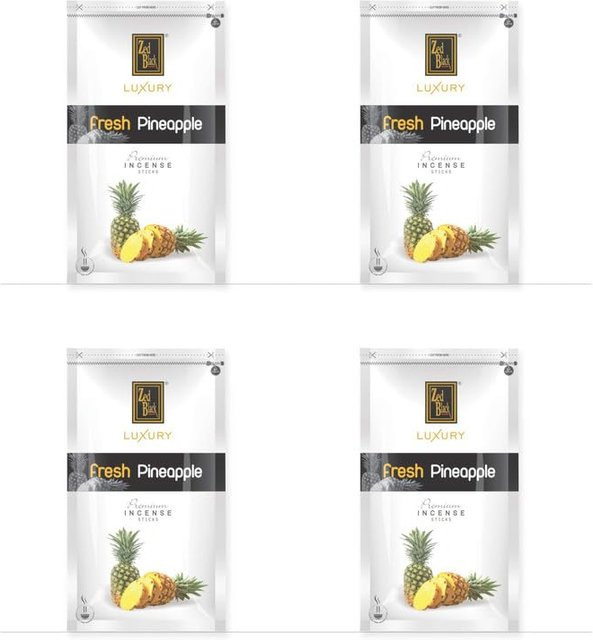 Zed Black Luxus Ananas Räucherstäbchen mit fruchtigem Duft, 140 g - Bild 1