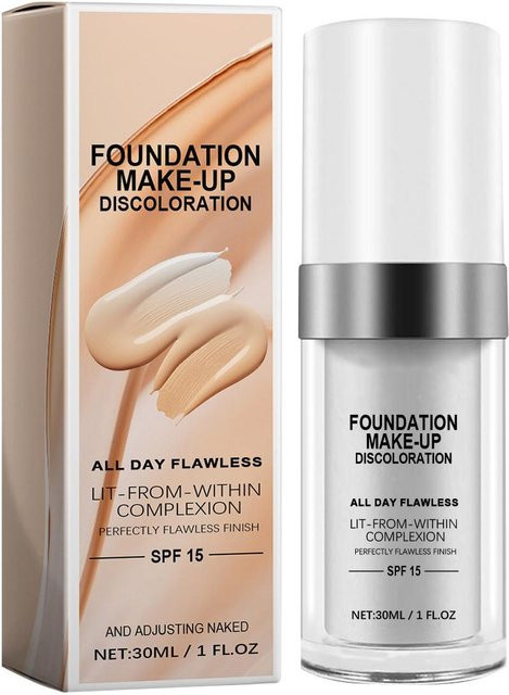 Nijuichi Foundation, beige, 30 ml, Unisex - Bild 1