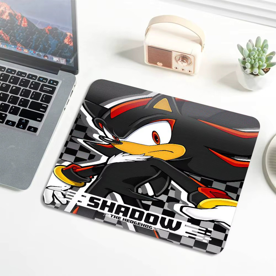 Rastar Anime S-Sonic Charakter Mauspad Rutschfeste Schreibtischunterlage für PC und Laptop in Multicolour - Bild 4